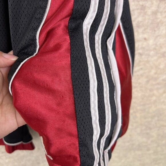 Adidas Dazzle Mesh Gym Shorts Mens Medium Black Athletic Basketball Y2K - Picture 13 of 15